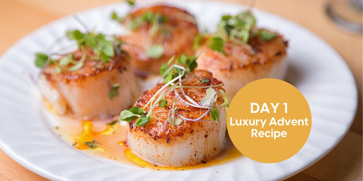 Pan Seared Scallops with Lemon Butter