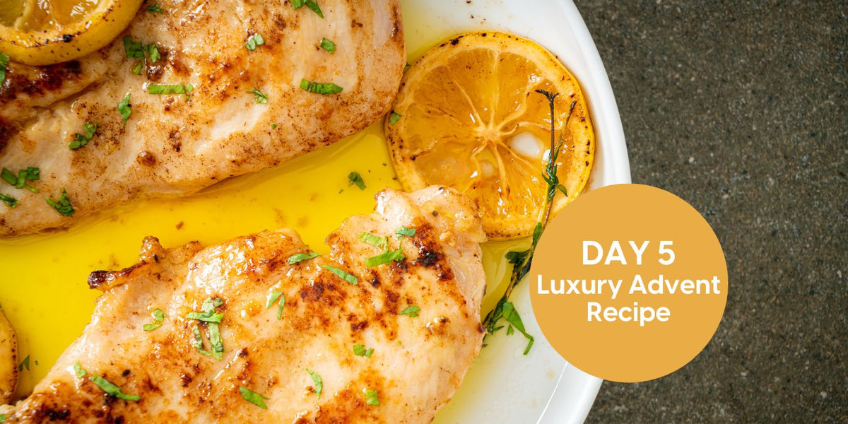 Trout with Garlic Lemon Butter