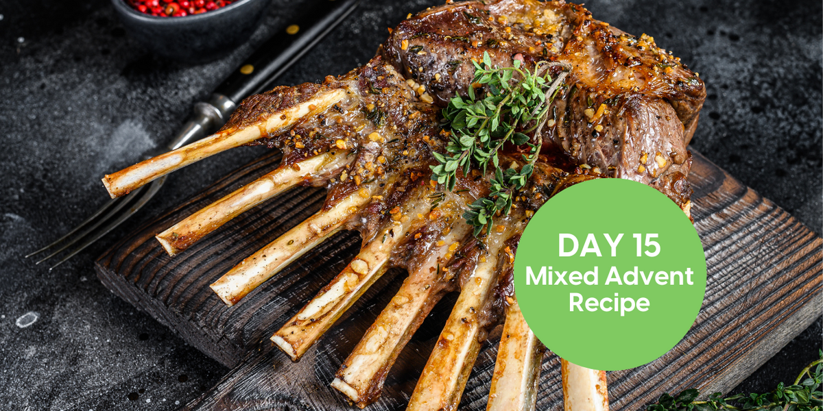 Pistachio-Crusted Rack of Lamb