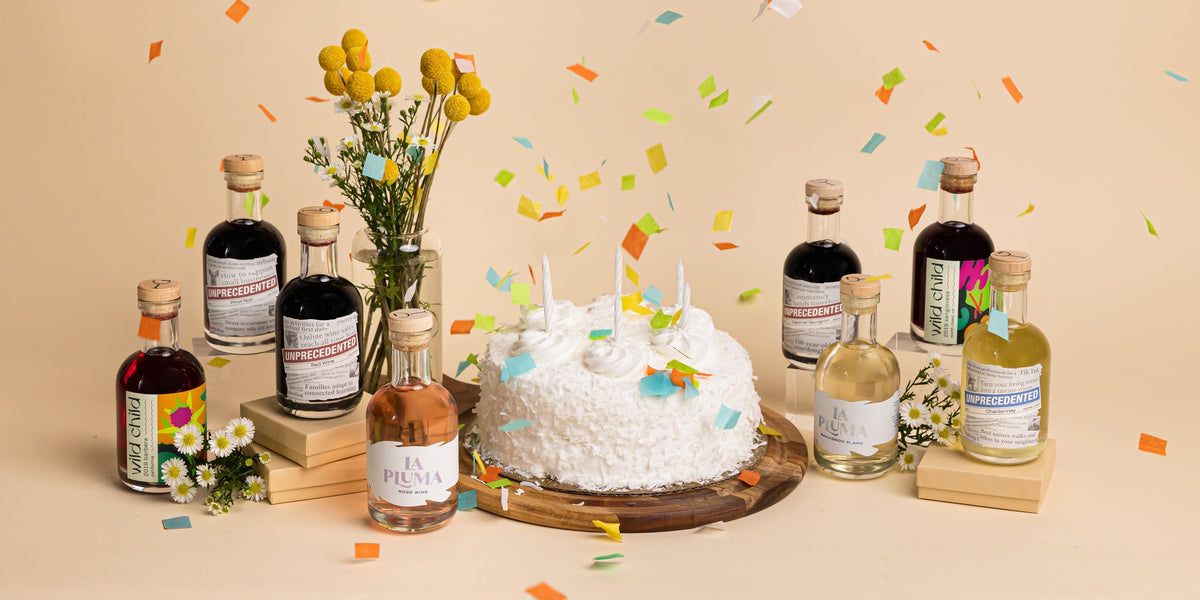 Last Minute gift ideas for wine lovers: Mini bottle gift sets for Spring Birthdays
