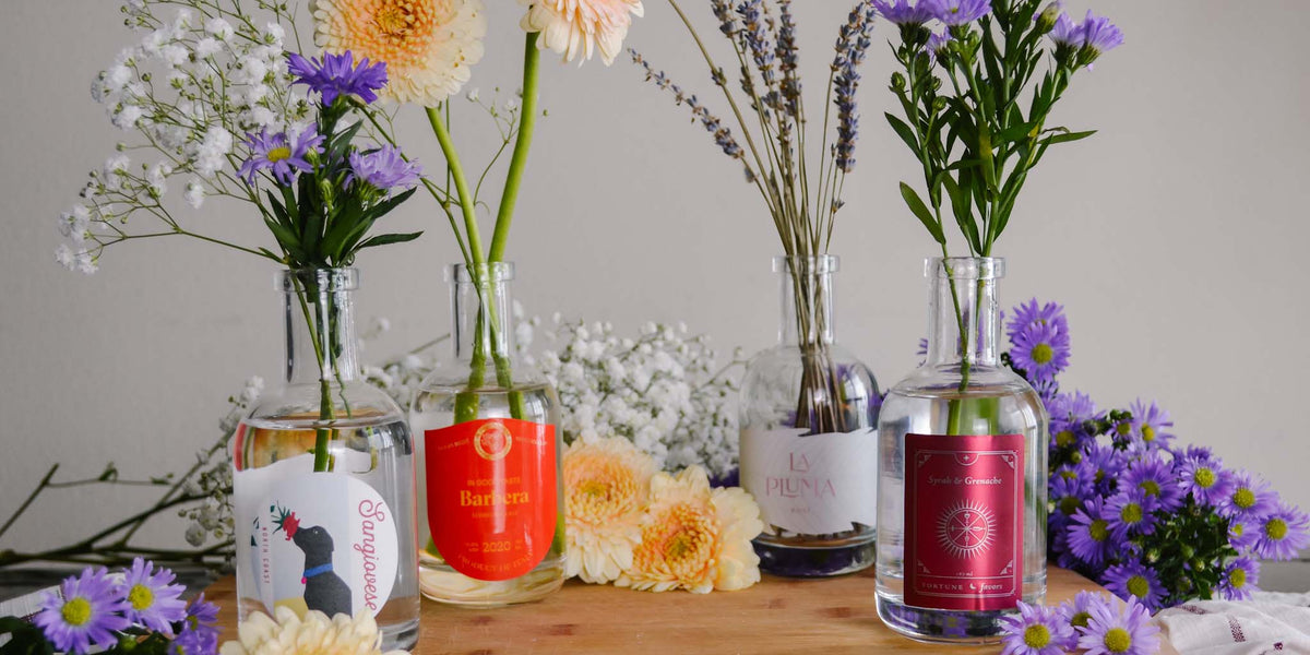 Earth Day: Mini Wine Upcycles