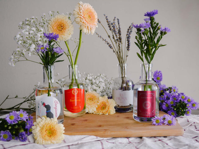 Earth Day: Mini Wine Upcycles