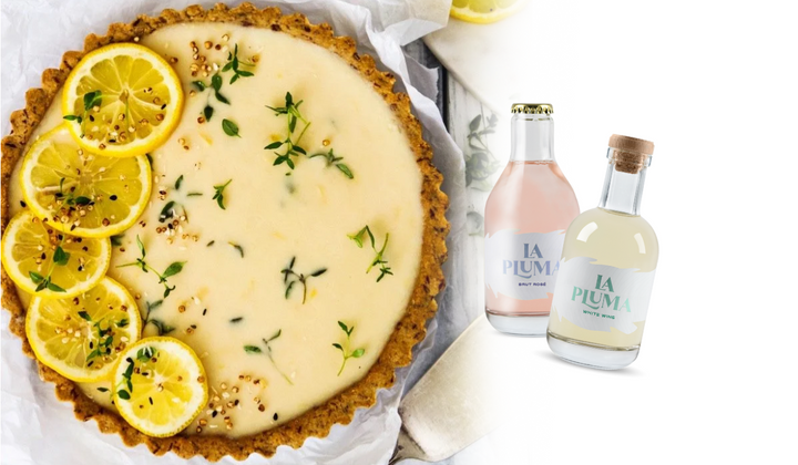 Lemon Herb & Wine Tart