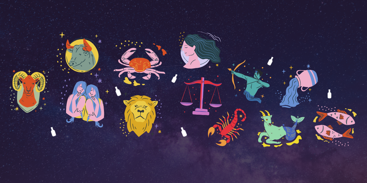 Zodiac Wine Pairings - August 2025