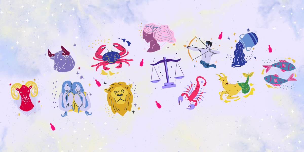 What Each Zodiac is Drinking - July 2025