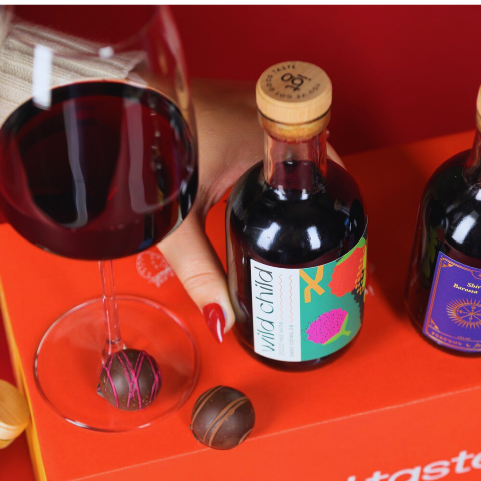 Wine + Chocolate Gift Set