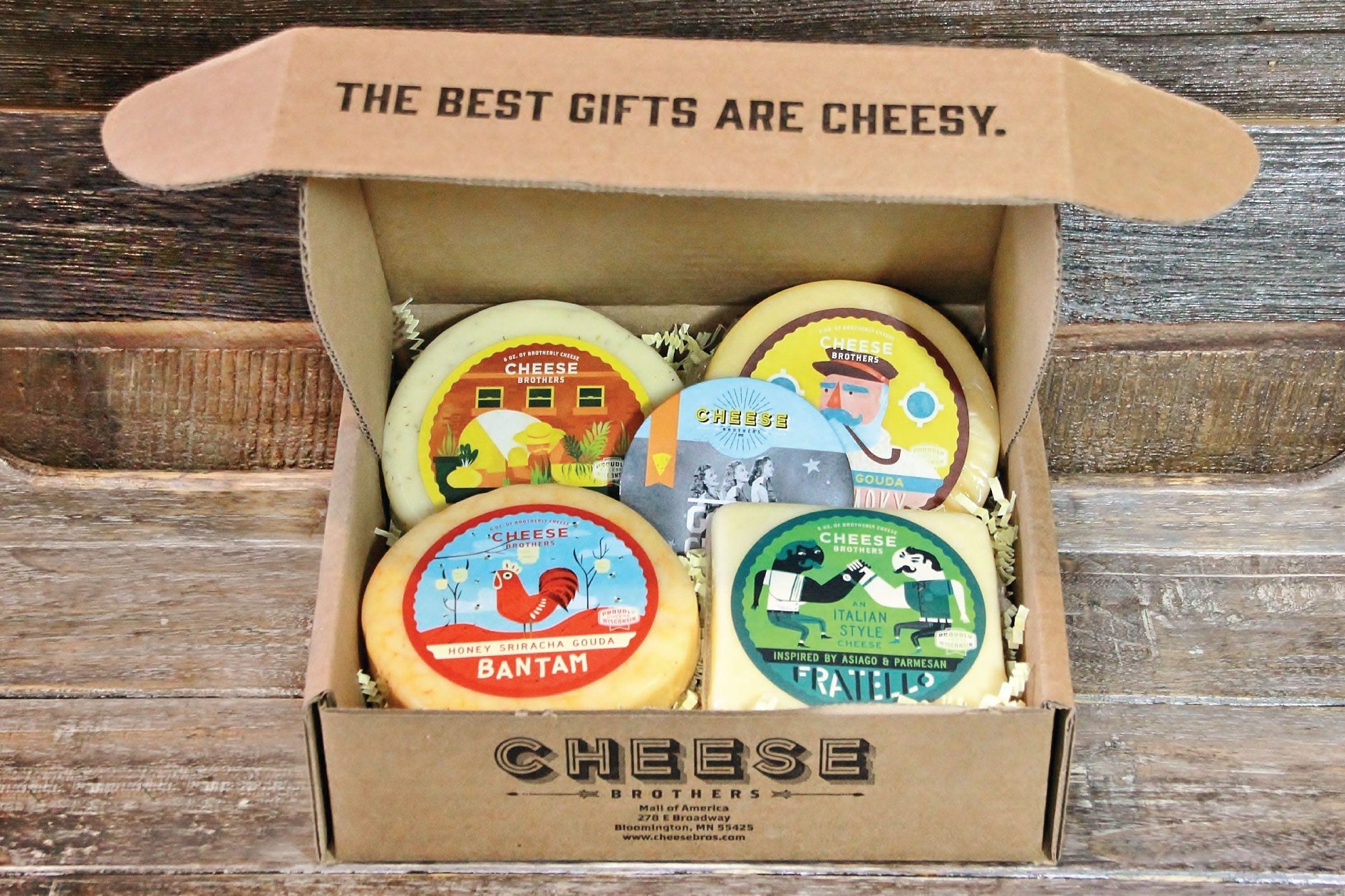 Brothers' Favorites Wisconsin Cheese Box